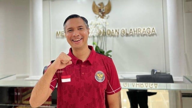 Hamdan Hamedan ditunjuk Kemenpora sebagai tenaga ahli untuk mengurus potensi diaspora Indonesia. Foto: Instagram/@hamdan.hamedan