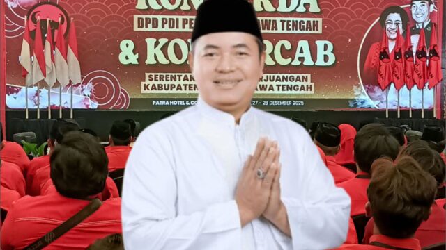 Mas’an Terpilih Menjadi Wakil Ketua DPD PDIP Jateng Periode 2025-2030, Membidangi Ini Ternyata