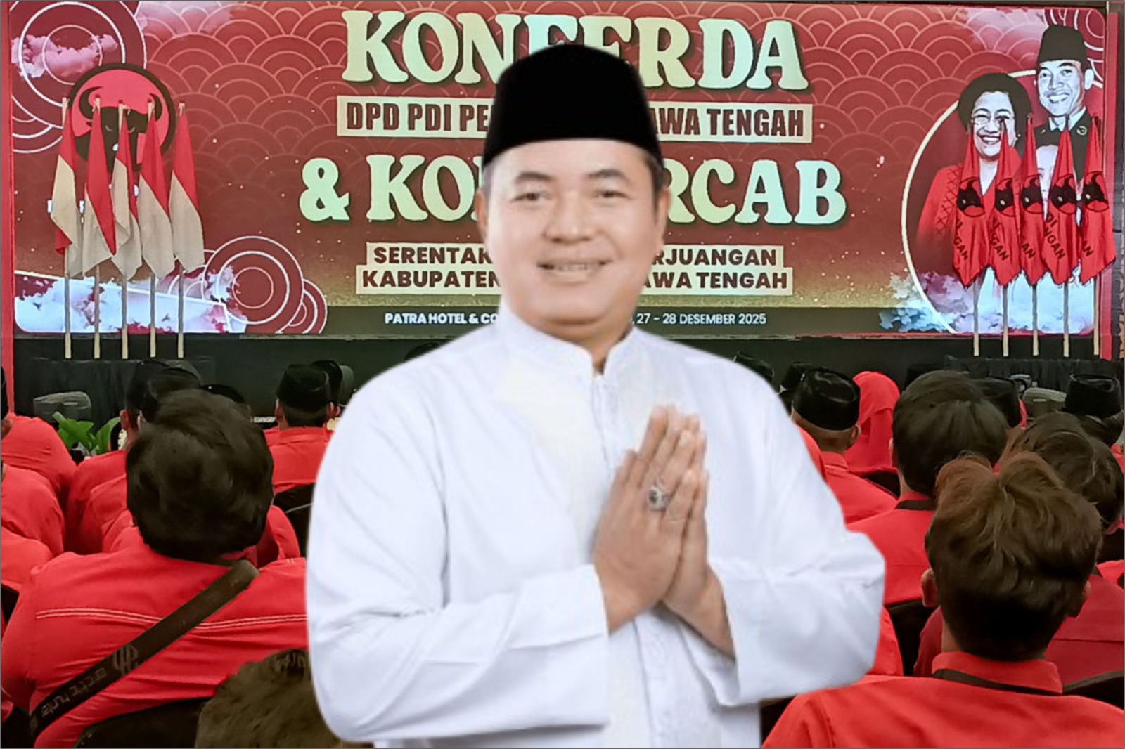 Mas’an Terpilih Menjadi Wakil Ketua DPD PDIP Jateng Periode 2025-2030, Membidangi Ini Ternyata