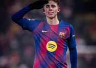 Fermin Lopez "On Fire", Supersub Dani Olmo Segel Kemenangan Barcelona 4-2 di Markas Slavia Praha