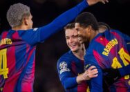 Pesta Gol di Montjuic: Barcelona Lumat Copenhagen 4-1, Segel Tiket Otomatis 16 Besar
