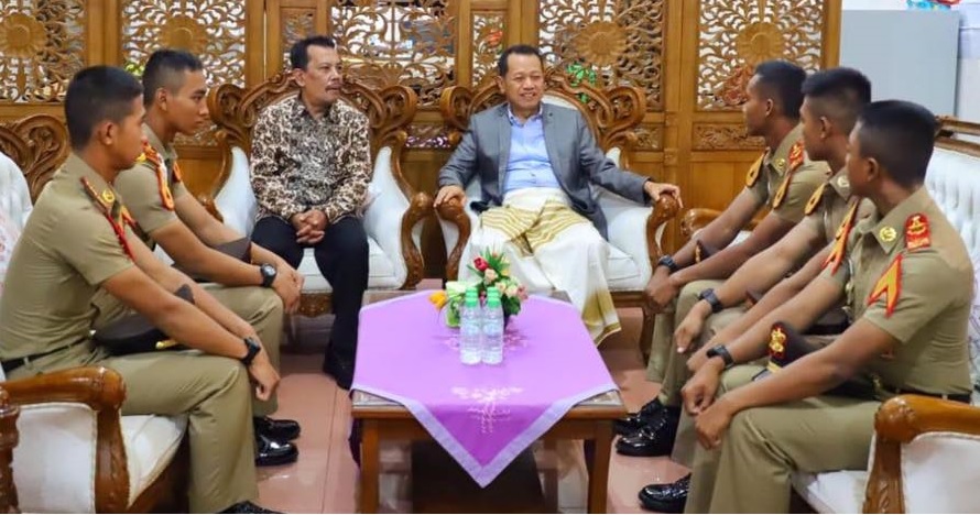 Calon Pemimpin Bangsa Pulang Kampung, Bupati Sam’ani Titip Nama Baik Kudus di Pundak Para Taruna Akmil