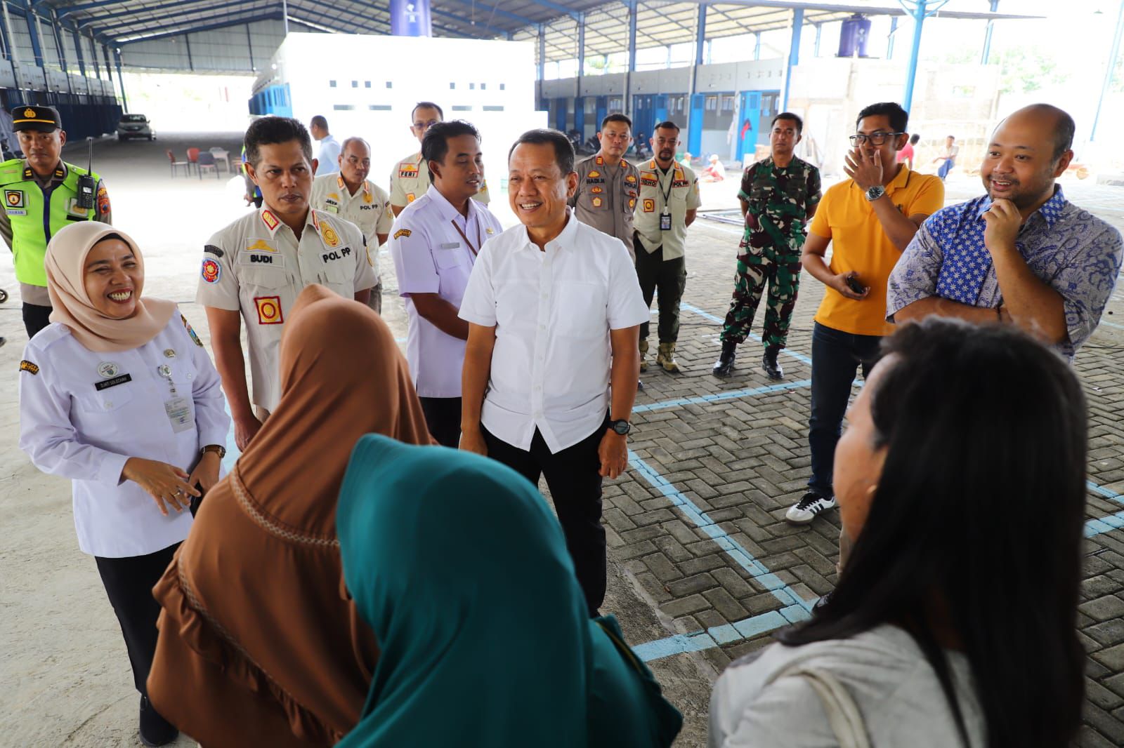 H-1 Relokasi Pedagang Pasar Bitingan, Bupati Kudus Pastikan Pasar Saerah Layak Huni