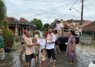 Banjir Belum Surut, Gerindra Kudus Beri Bantuan Ke Warga Terdampak
