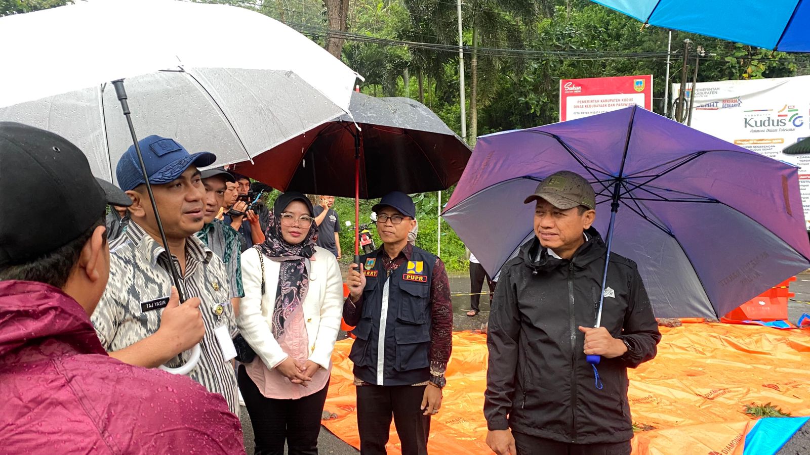 Janjikan Segera Rehabilitasi Longsor Colo, Pemprov Jateng Akan Gelontorkan Rp10 Milliar