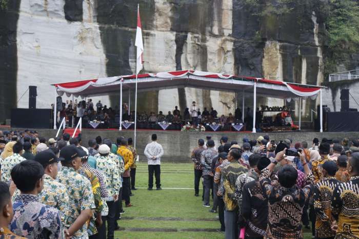 Sri Sultan Tegaskan Integritas Desa sebagai Fondasi Pemerintahan di Apel Nasional DIY