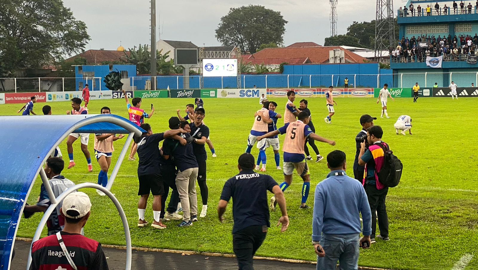 Kartu Merah dan Gol di Menit Akhir, Simak Jalan Permainan Persiku Lawan Persiba Balikpapan