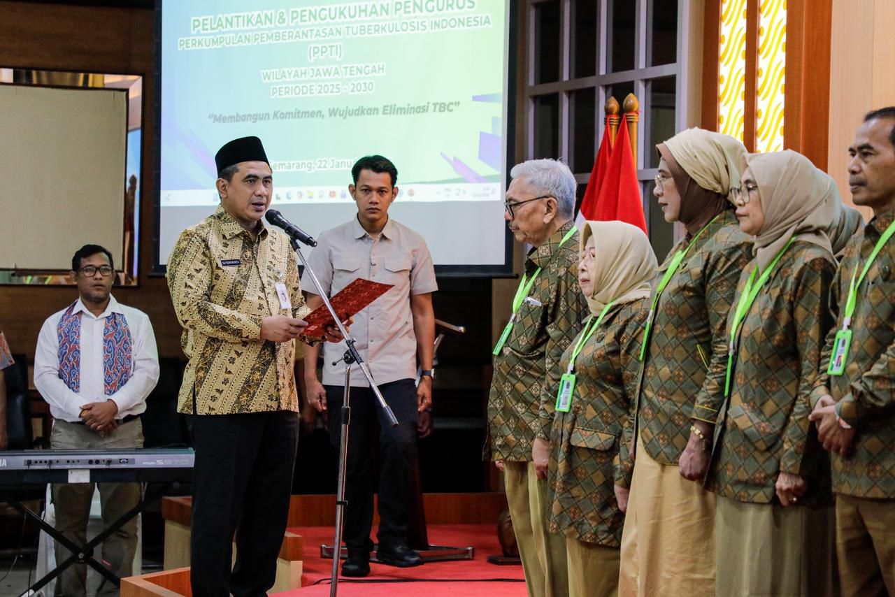 Target Eliminasi TBC 2030: Pemprov Jateng Gandeng PPTI Perkuat Penanganan Berbasis Komunitas