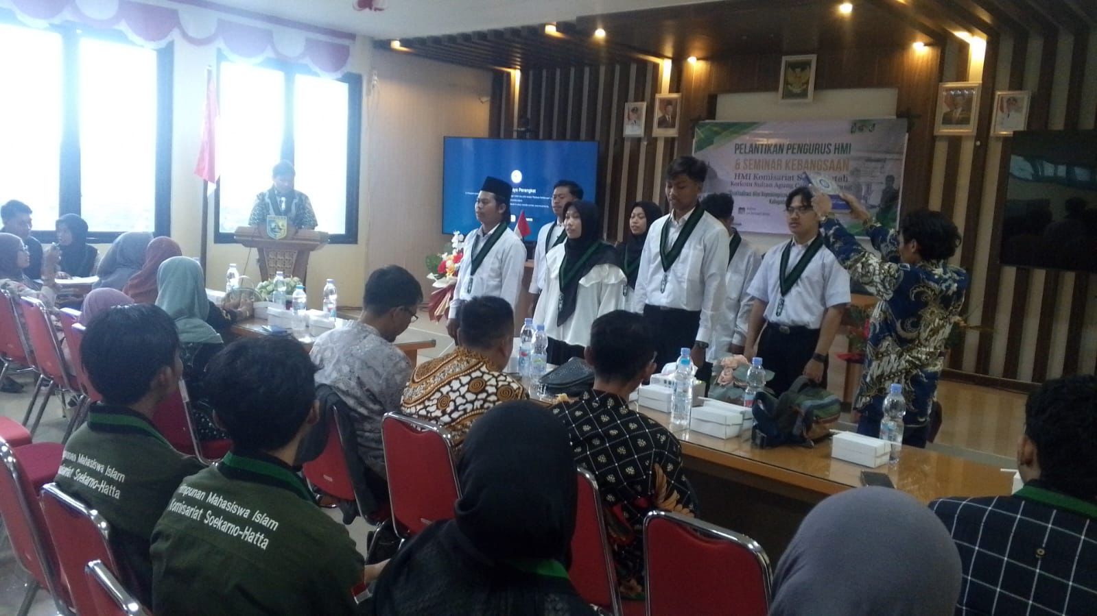 Usai Pelantikan, HMI Demak Berambisi Kawal Isu Banjir hingga Jalan Rusak