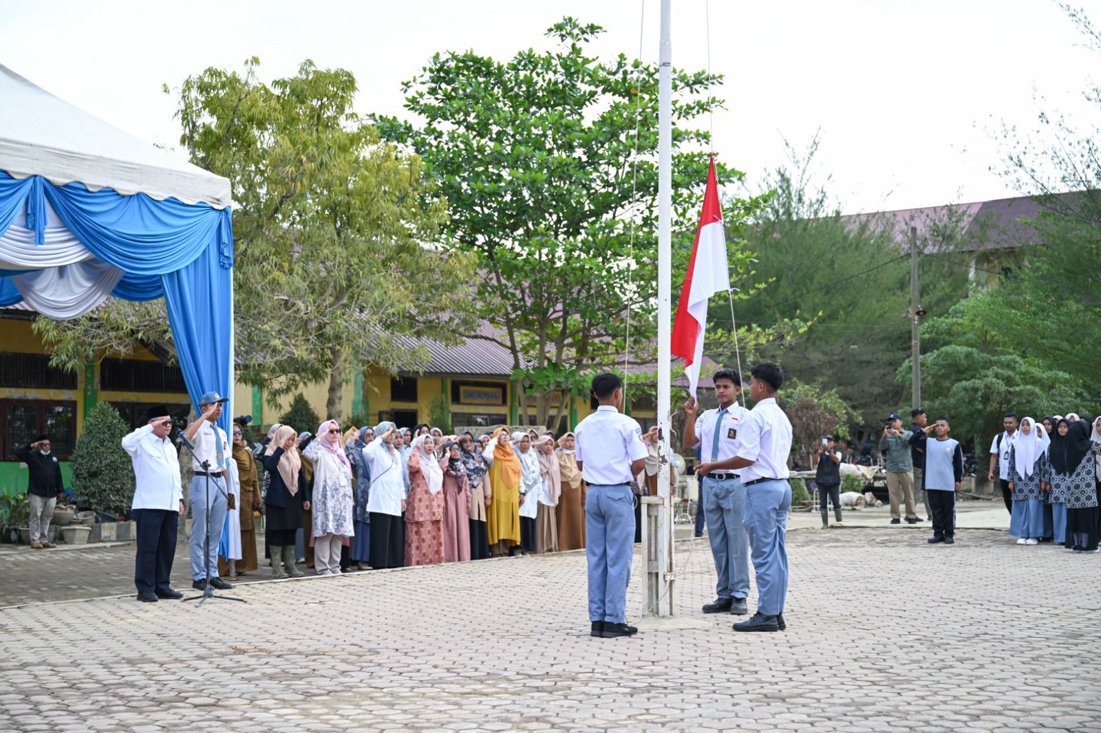 Upacara Bendera Dipertegas, Sekolah Diminta Bangun Disiplin Sejak Dini