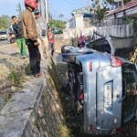 Kecelakaan Beruntun di Jalan By Pass Bukittinggi, Empat Kendaraan Terlibat