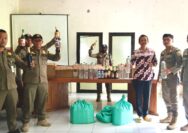 Dua Lokasi Jadi Sasaran, Satpol PP Kudus Tertibkan Miras di Loram Wetan