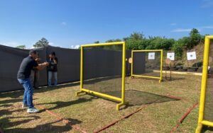 Hari Pers Nasional 2026 Disambut Lewat Adu Ketangkasan Menembak Wartawan Plat K