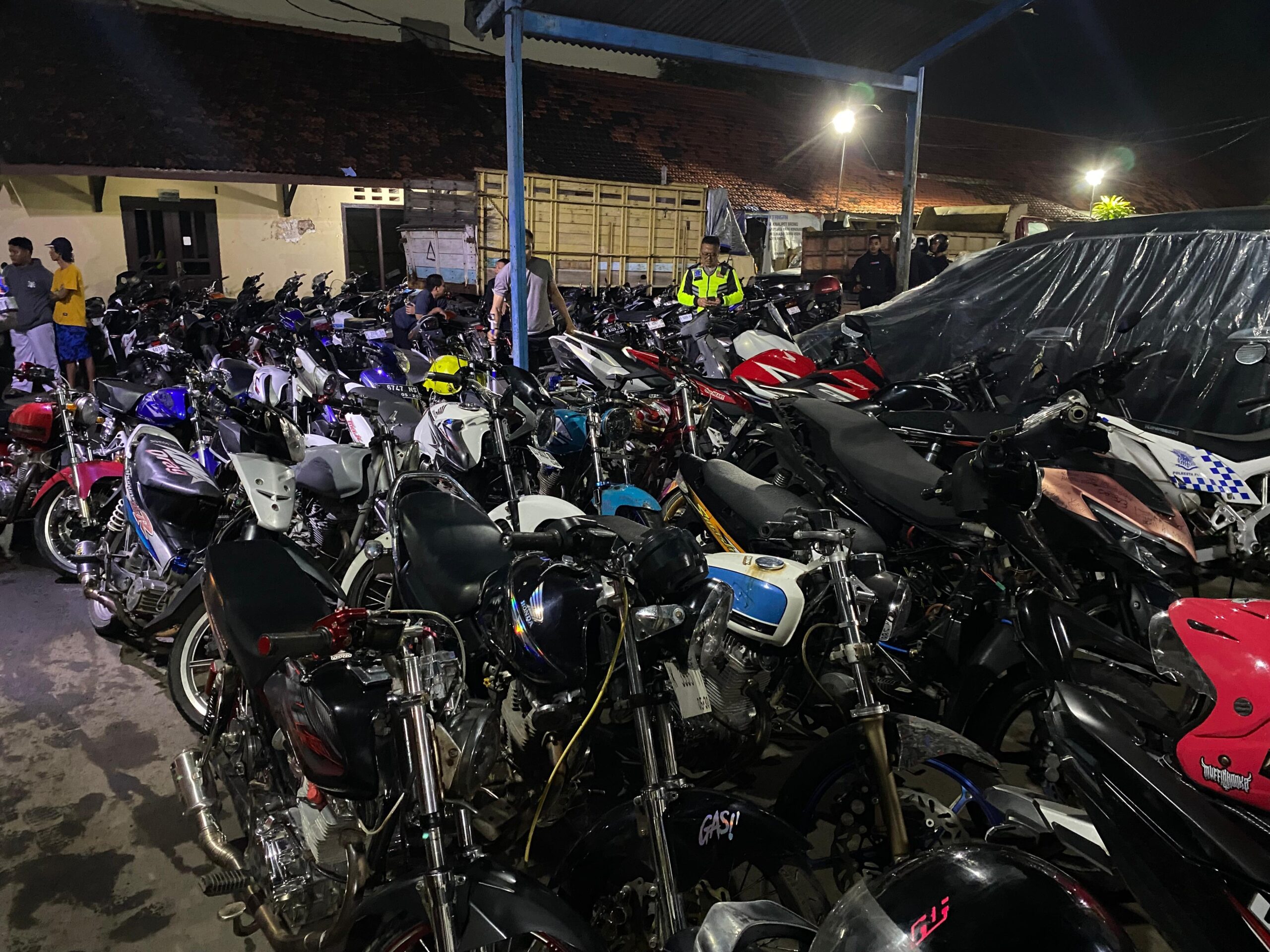 Sat Lantas Polresta Pati Tindak Tegas 117 Knalpot Brong, Pelanggar Didominasi Gen Z