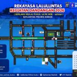 Rekayasa Lalu Lintas Diterapkan Jelang Dandangan 2026, Alun-alun Kudus Jadi Fokus Pengaturan