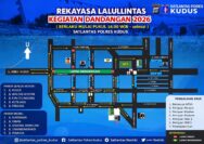 Rekayasa Lalu Lintas Diterapkan Jelang Dandangan 2026, Alun-alun Kudus Jadi Fokus Pengaturan
