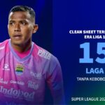 Teja Paku Alam Samai Rekor Clean Sheet Liga 1, Siap Pecahkan Catatan Legendaris Yoo Jae-hoon