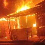Api Melalap Warung Makan di Kudus, Dipicu Kompor Lupa Dimatikan