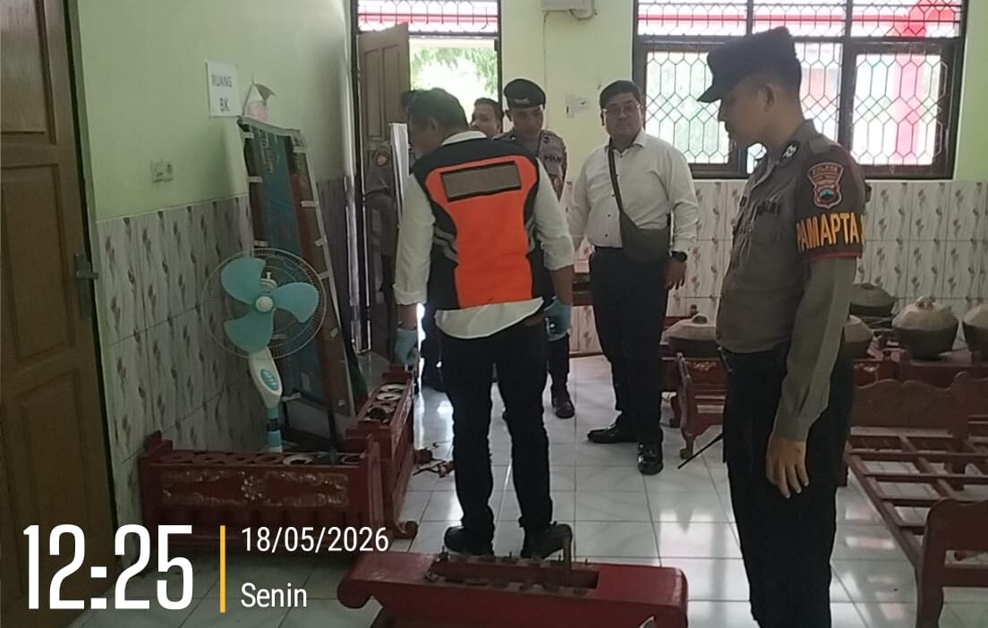 Gamelan untuk Ekskul Karawitan Hilang Dicuri, Polisi Selidiki Pelaku
