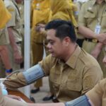 Bupati Jepara Pantau Langsung Program Cek Kesehatan Gratis di Setda