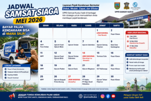 Jadwal Samsat Siaga Kudus Selama Mei Resmi Dirilis, Hadir Bergilir di Banyak Lokasi