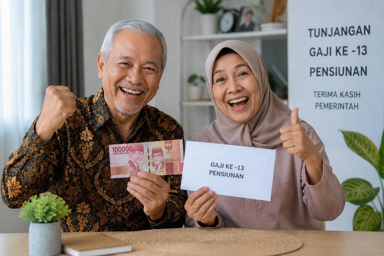 Gaji Ke-13 Pensiunan ASN 2026 Resmi Cair Juni, Cek Besaran Tiap Golongan