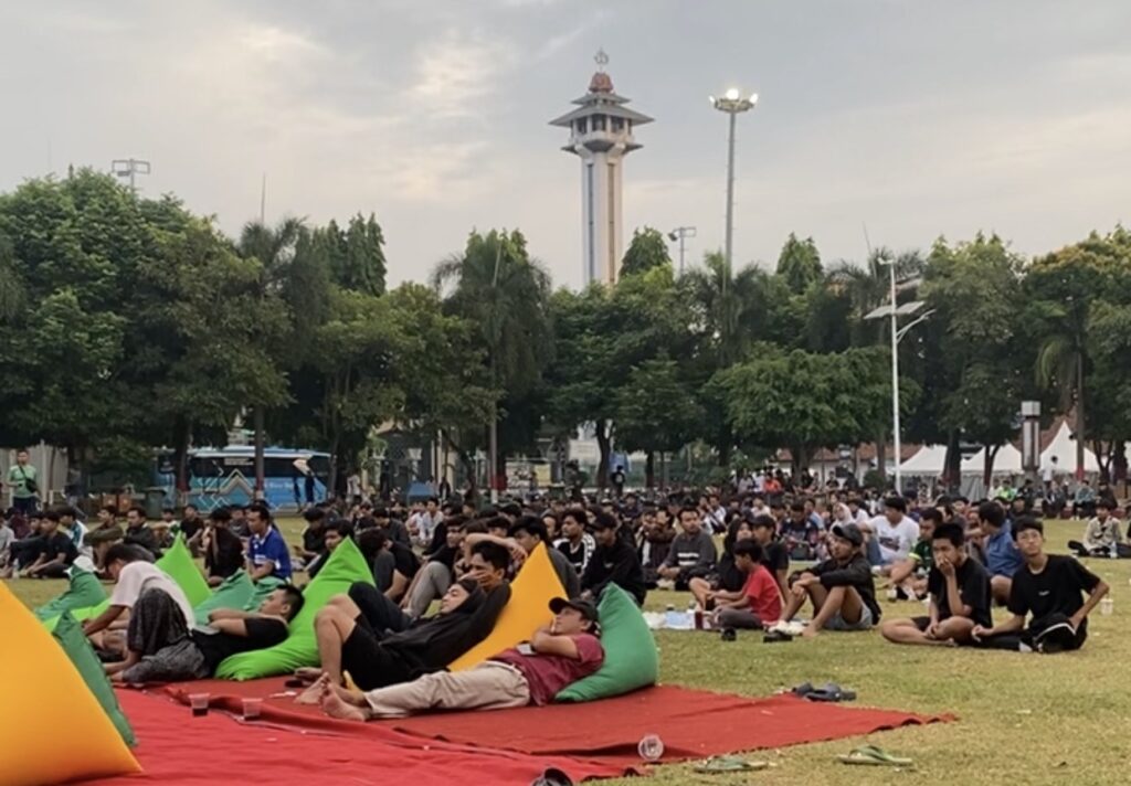 Nobar Meriah Piala Dunia 2026 Hingga Bebarengan CFD Pagi di Alun-Alun Simpang 7 Kudus